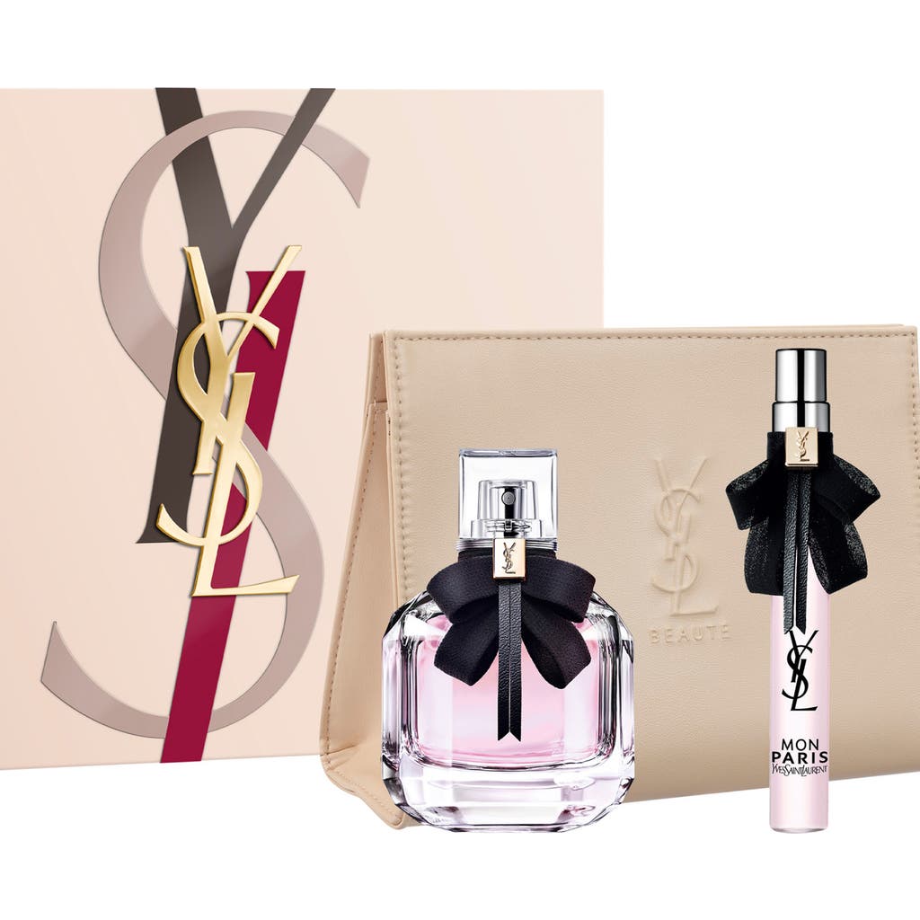 Saint Laurent Yves Mon Paris Eau De Parfum Gift Set $165 Value