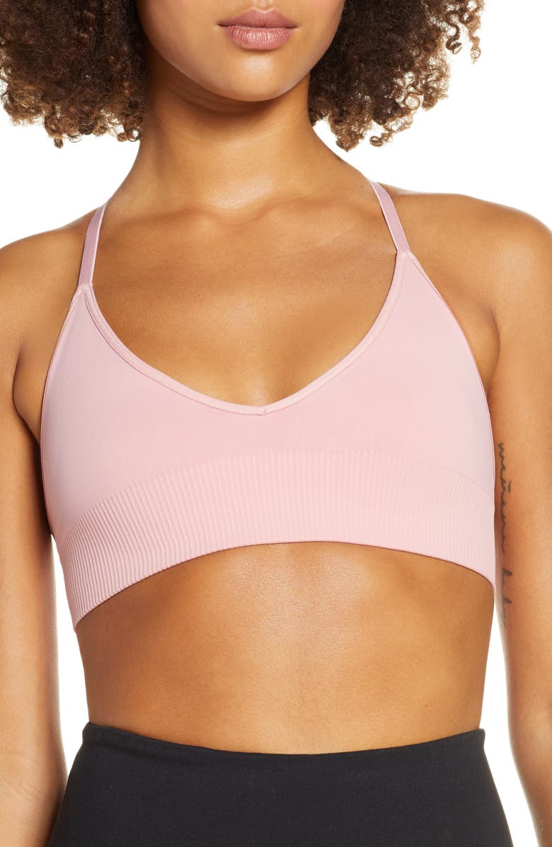Spiritual Gangster Selene Triangle Bra, Main, color,