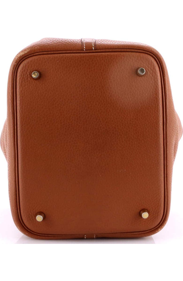 Pre-Owned Hermes Picotin Lock Bag Clemence MM, Alternate, color, Gold