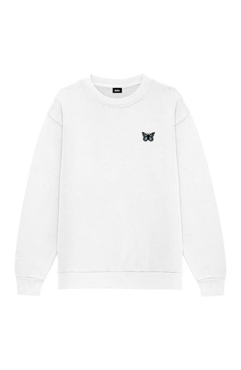 Womens Butterfly Heavyweight Relaxed Sweatshirt