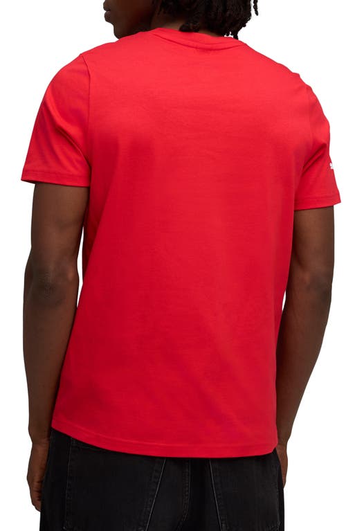 Puma X Ferrari Sportswear Shield Graphic T-shirt In Red