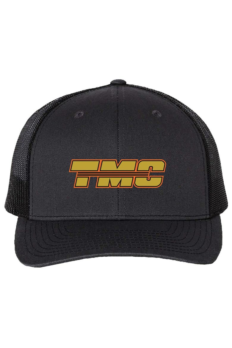Men's JR Motorsports Official Team Apparel Black Sammy Smith TMC Trucker Adjustable Hat, Main, color, Black
