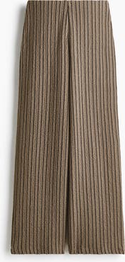 H&M Wide Crinkled Trousers