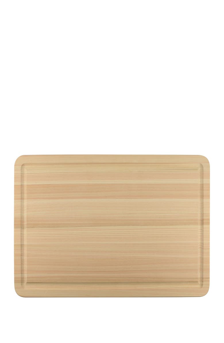 SHUN CUTLERY Extra Large Hinoki Cutting Board with Juice Groove, Main, color, 