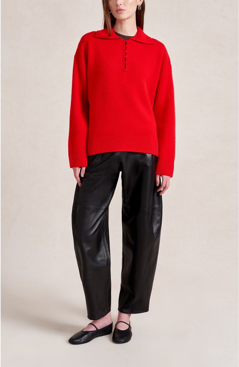 La Ligne Orson Polo, Main, color, Red