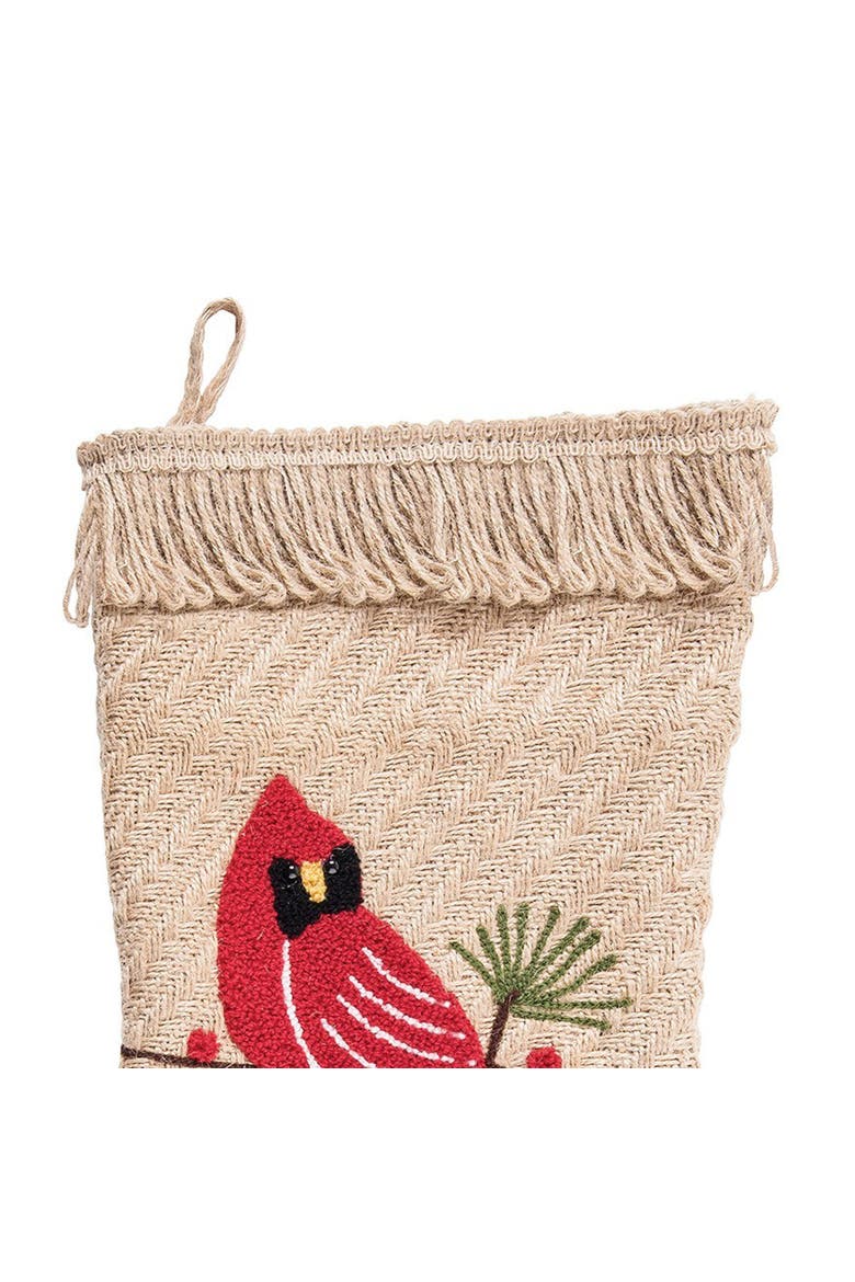 Cardinals Stocking, Alternate, color, Brown