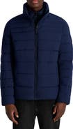 KARL LAGERFELD PARIS Quilted Midweight Puffer Jacket