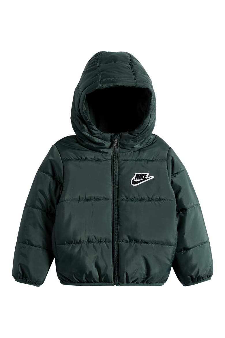 Kids' Futura Essential Heavyweight Puffer Jacket, Main, color, CAMO GREEN