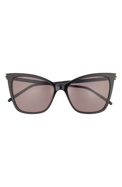 55mm Cat Eye Sunglasses