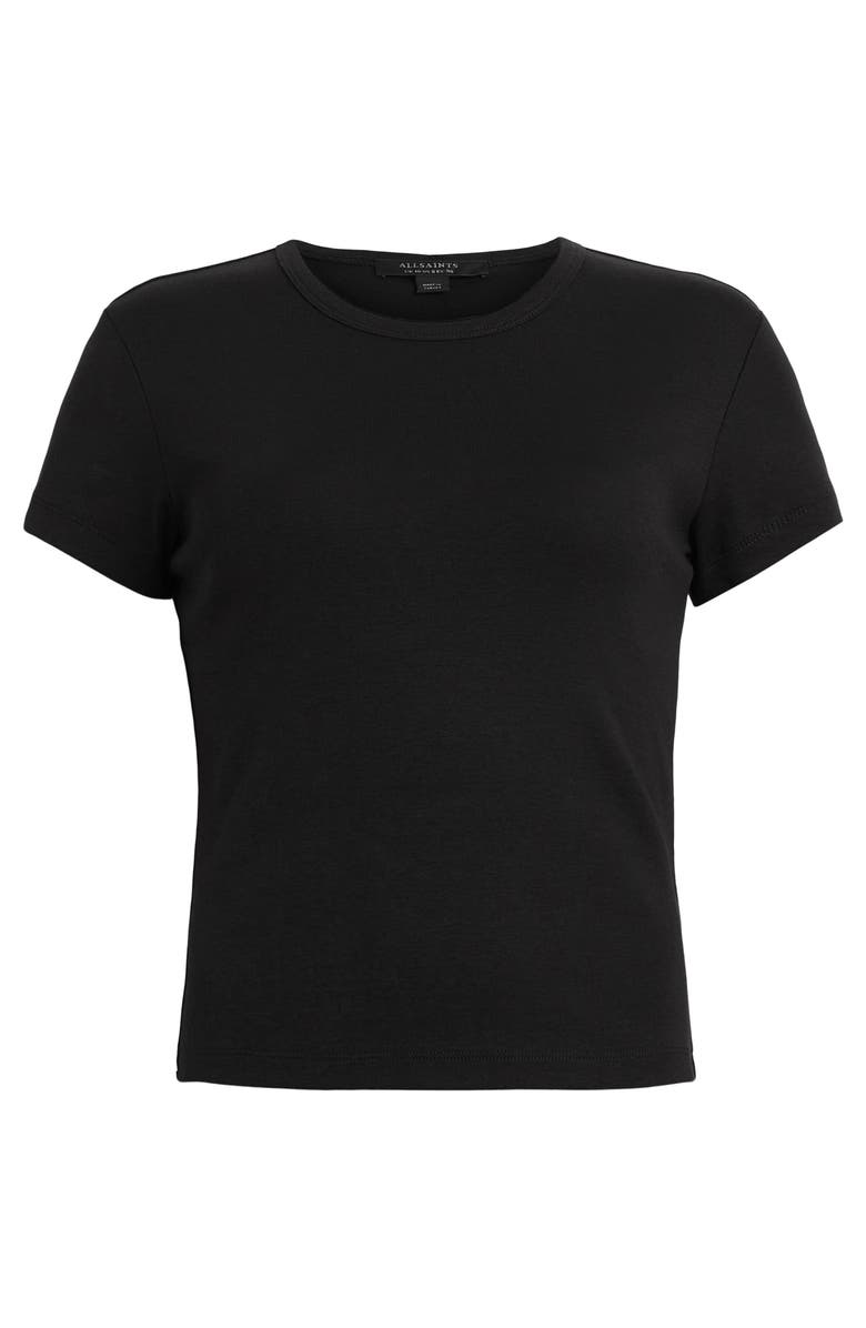AllSaints Stevie Cotton T-Shirt, Alternate, color, Black