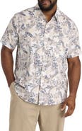 Nautica Big & Tall Floral Sport Shirt V2