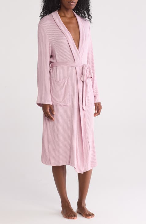 Ribbed Cardigan Robe