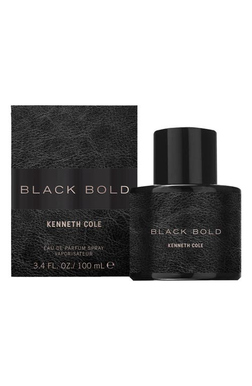 Kenneth Cole Black Bold Eau De Toilette & Dopp Kit Set In No Color