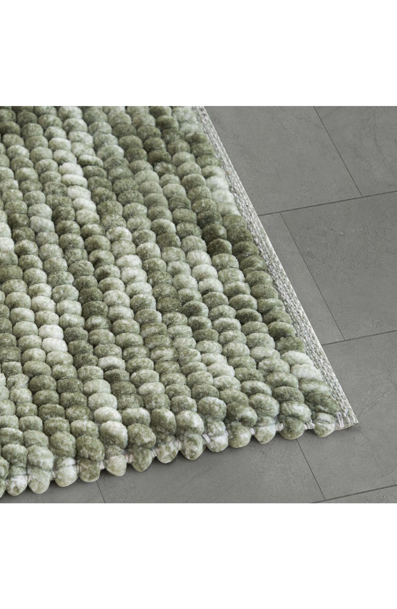 French Connection Space Dye Set of 2 Bath Mats, Alternate, color, Sage