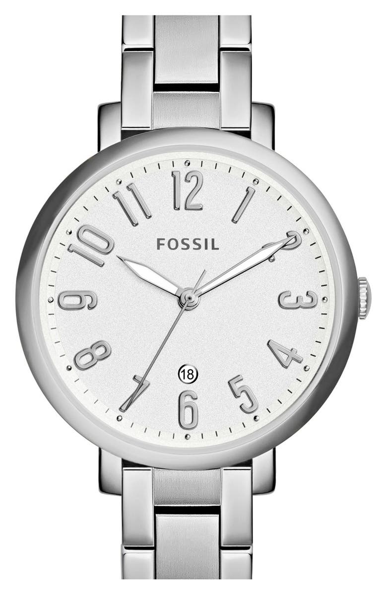 Fossil 'Jacqueline' Bracelet Watch, 36mm, Main, color, 