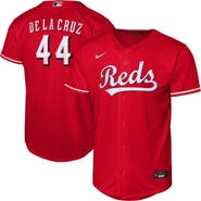 Nike Youth Nike Elly De La Cruz Red Cincinnati Reds Alternate Replica Jersey