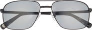 Ted Baker 58mm Polarized Aviator Sunglasses