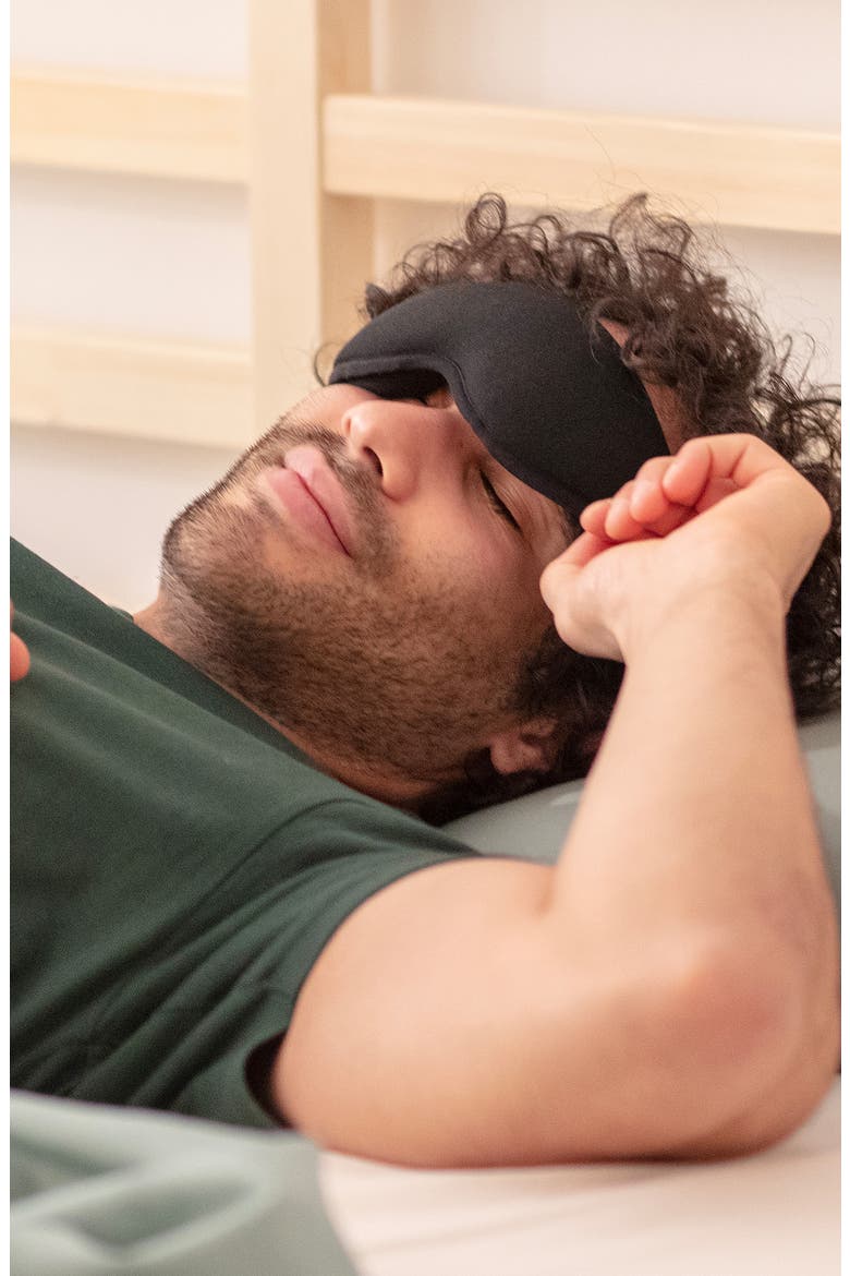 Ergonomic Eye Mask, Alternate, color, ECLIPSE BLACK
