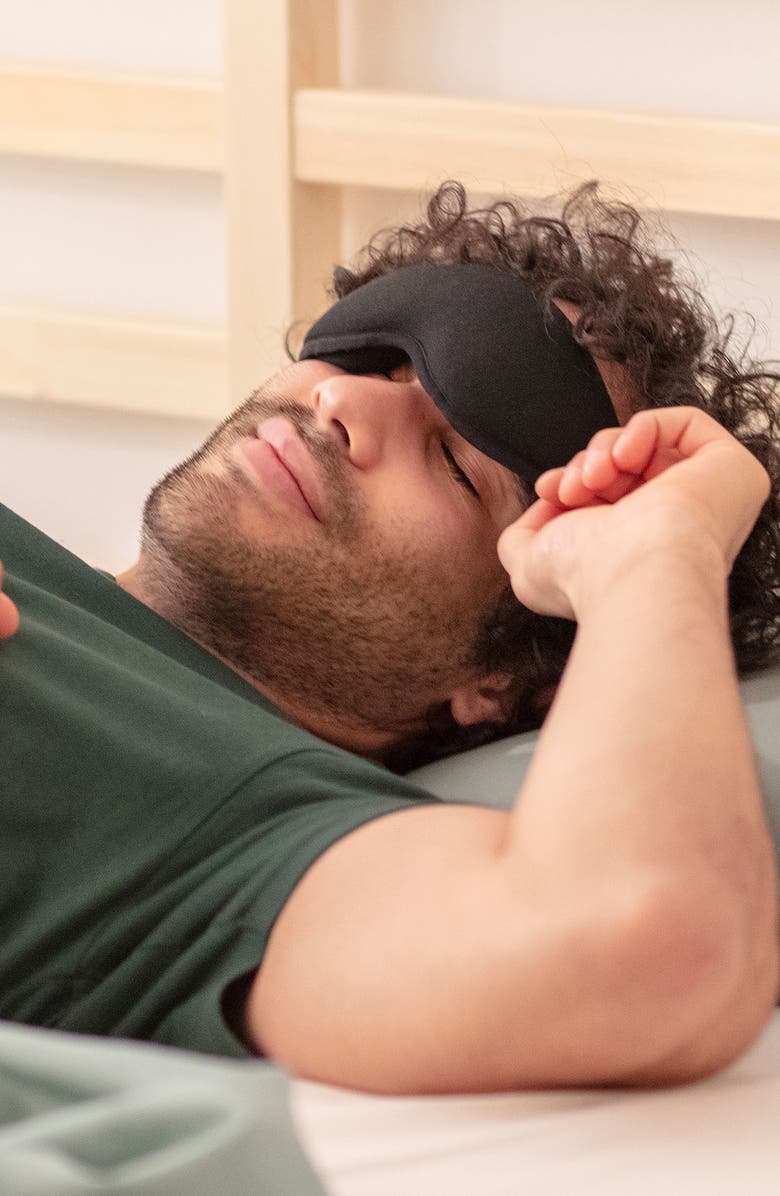 Ostrichpillow Ergonomic Eye Mask, Alternate, color, Eclipse Black