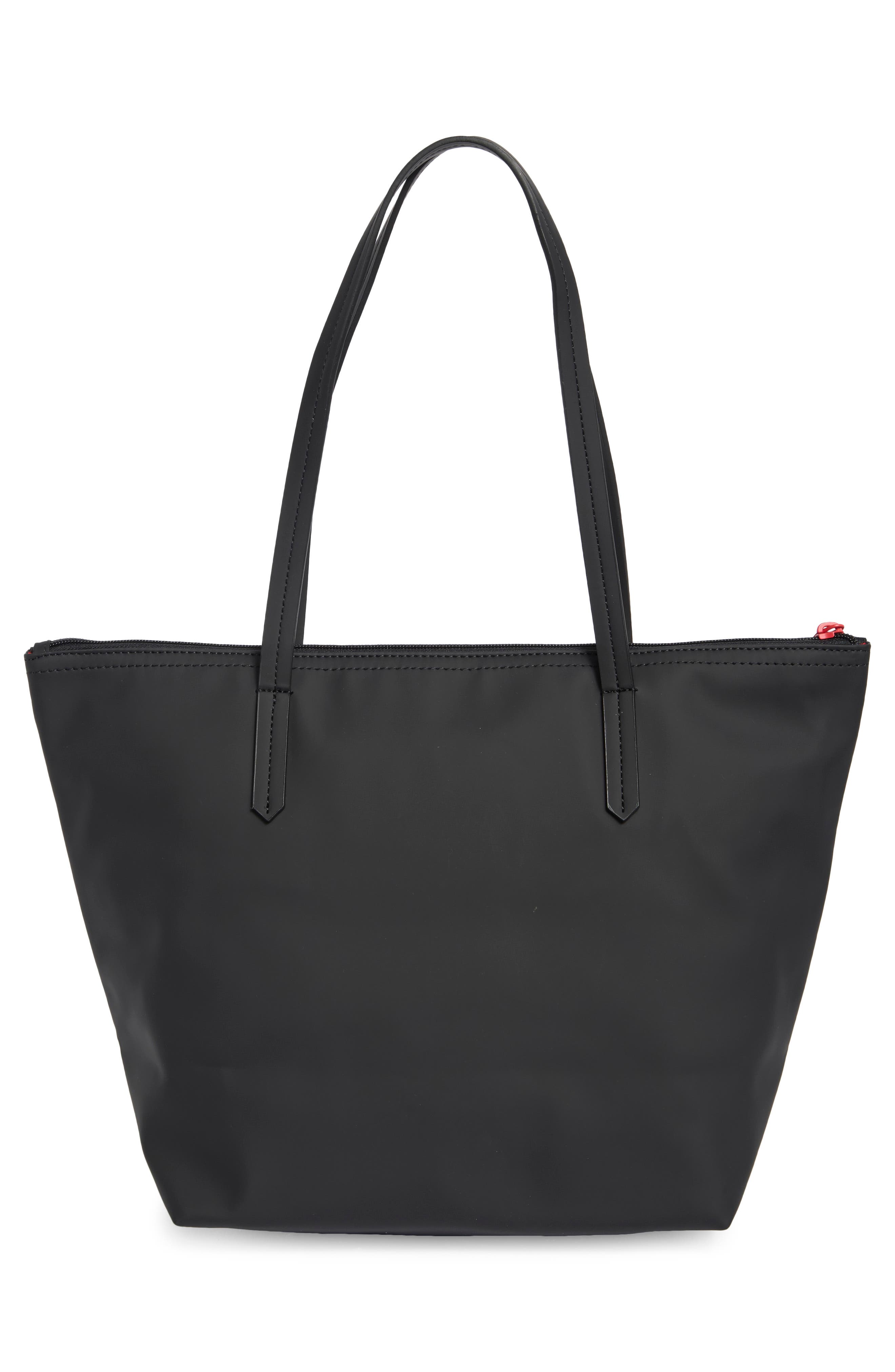 Key Item Tote, Alternate, color, BLACK