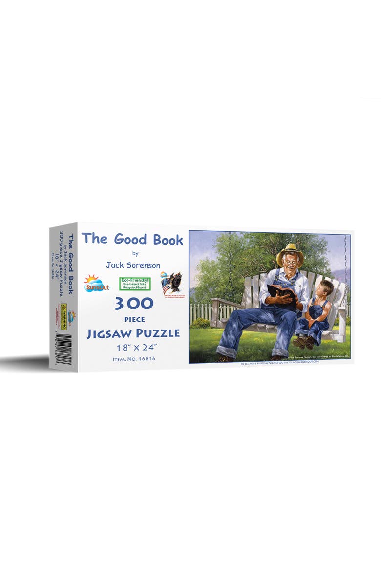 The Good Book 300 piece Jigsaw Puzzle for Adults, Main, color, Multicolor
