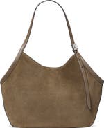 Kate Spade New York deco suede tulip tote