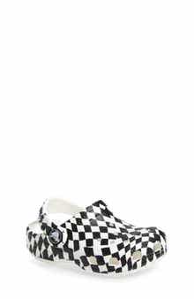 CROCS Kids' Warped Check Classic Clog