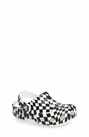 CROCS Kids' Warped Check Classic Clog