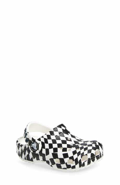 CROCS Kids' Warped Check Classic Clog