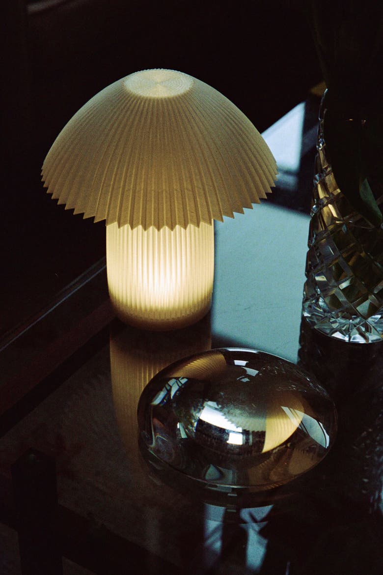 Cordless Kinoko Lamp, Alternate, color, Natural