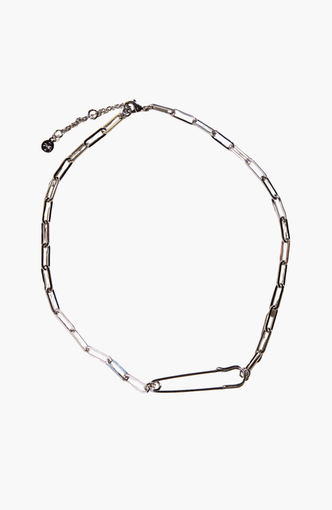 Safety Pin Necklace