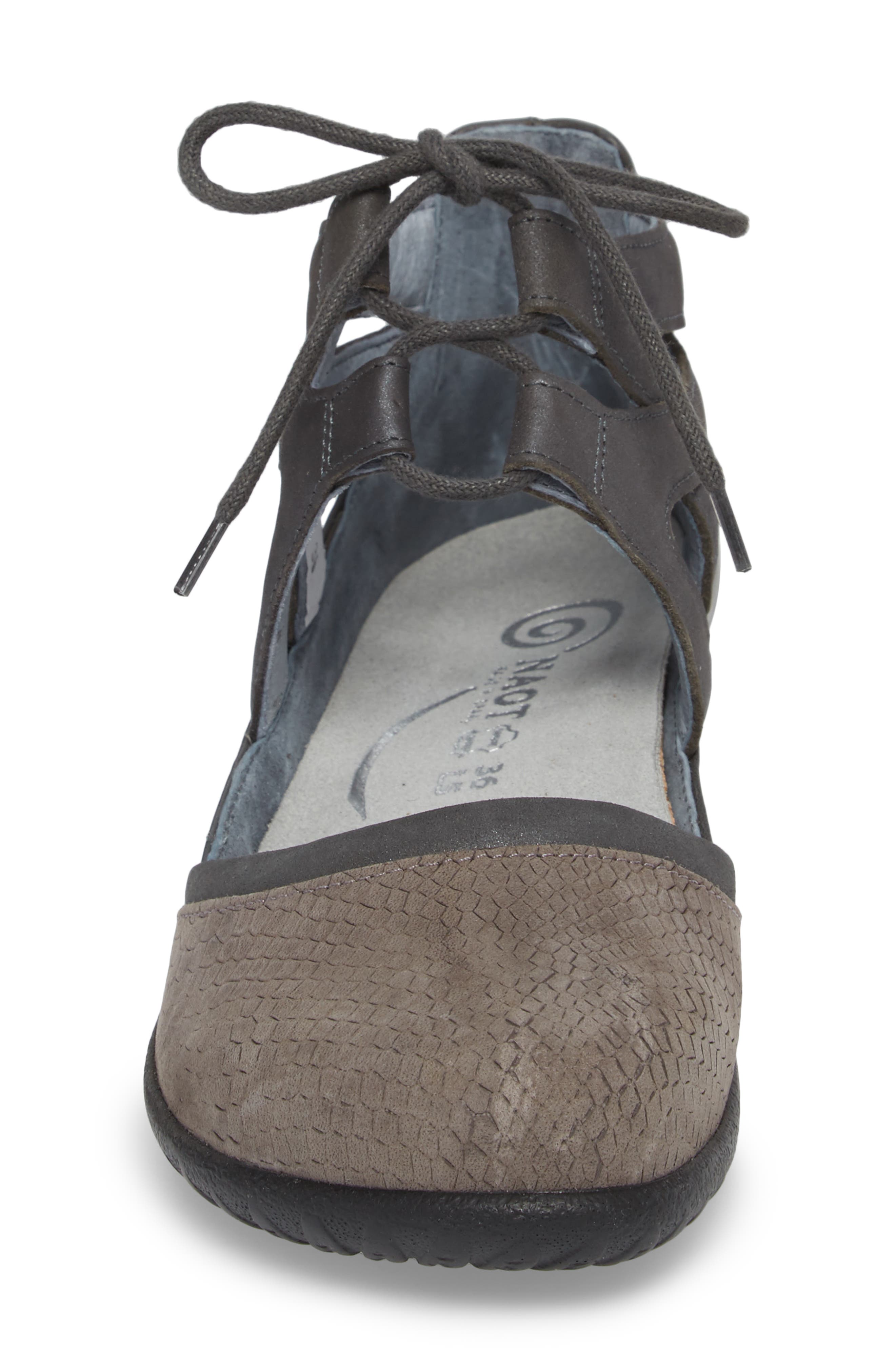 Naot Kata Lace-Up Sandal, Alternate, color, 