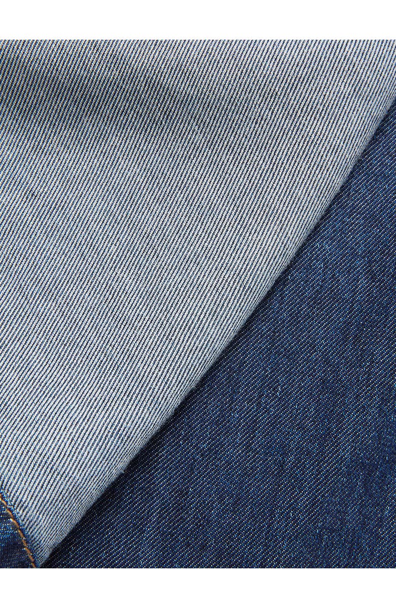 Celtic & Co. Midi Wrap A-Line Denim Skirt, Alternate, color, Indigo Rinse Wash