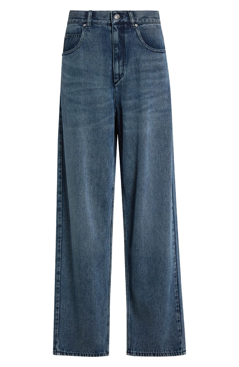 Isabel Marant Étoile Belvira High Waist Jeans, Alternate, color,