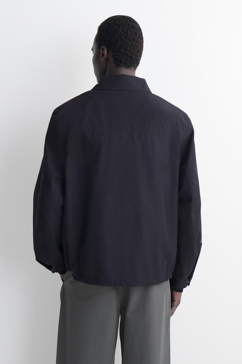 Packable-Hood Windbreaker Jacket, Alternate, color, NAVY