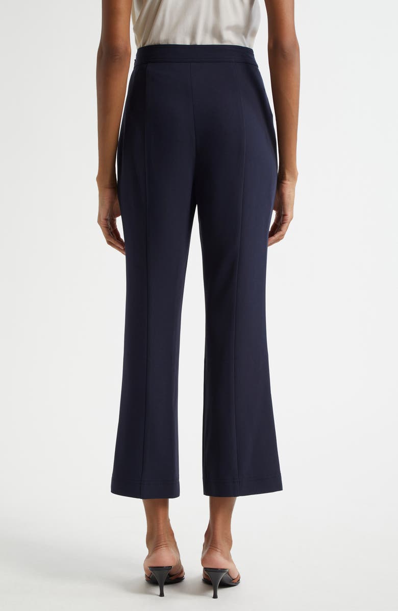 Cinq à Sept Angie High Waist Crop Flare Leg Pants, Alternate, color, Navy