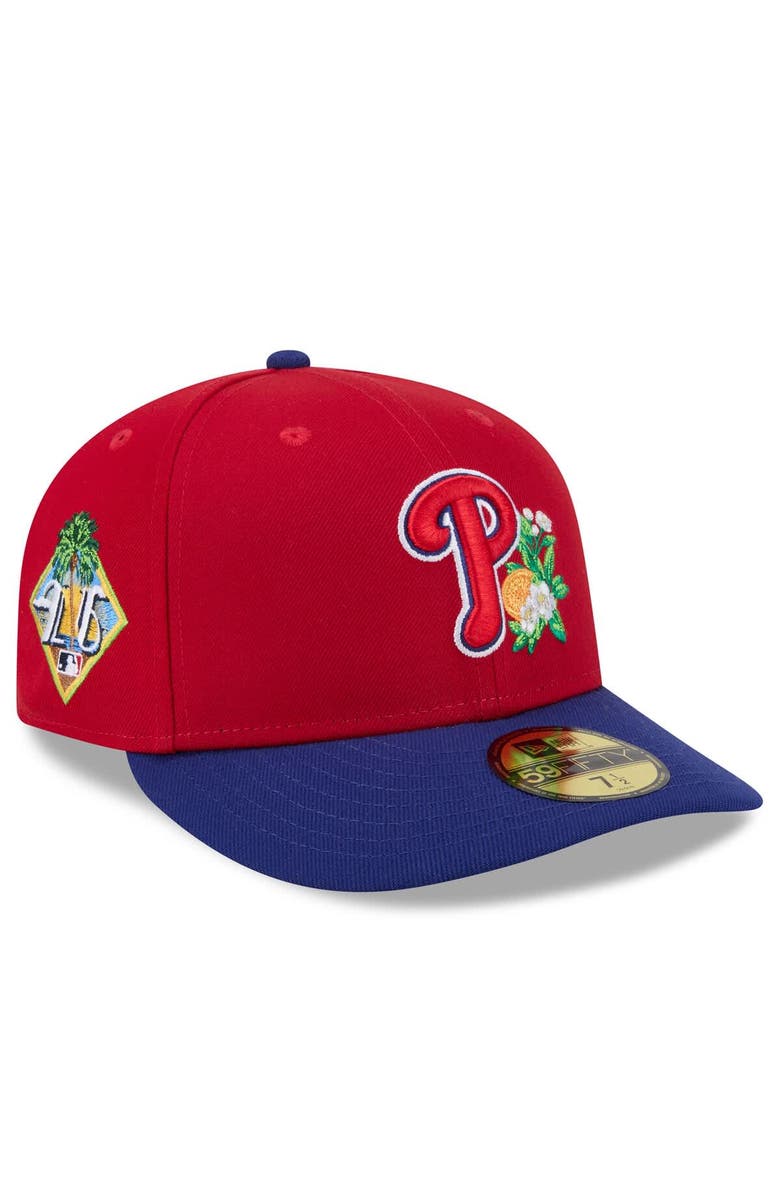 New Era Men's New Era  Red/Royal Philadelphia Phillies 2026 Spring Training 59FIFTY Fitted Hat, Main, color, Red