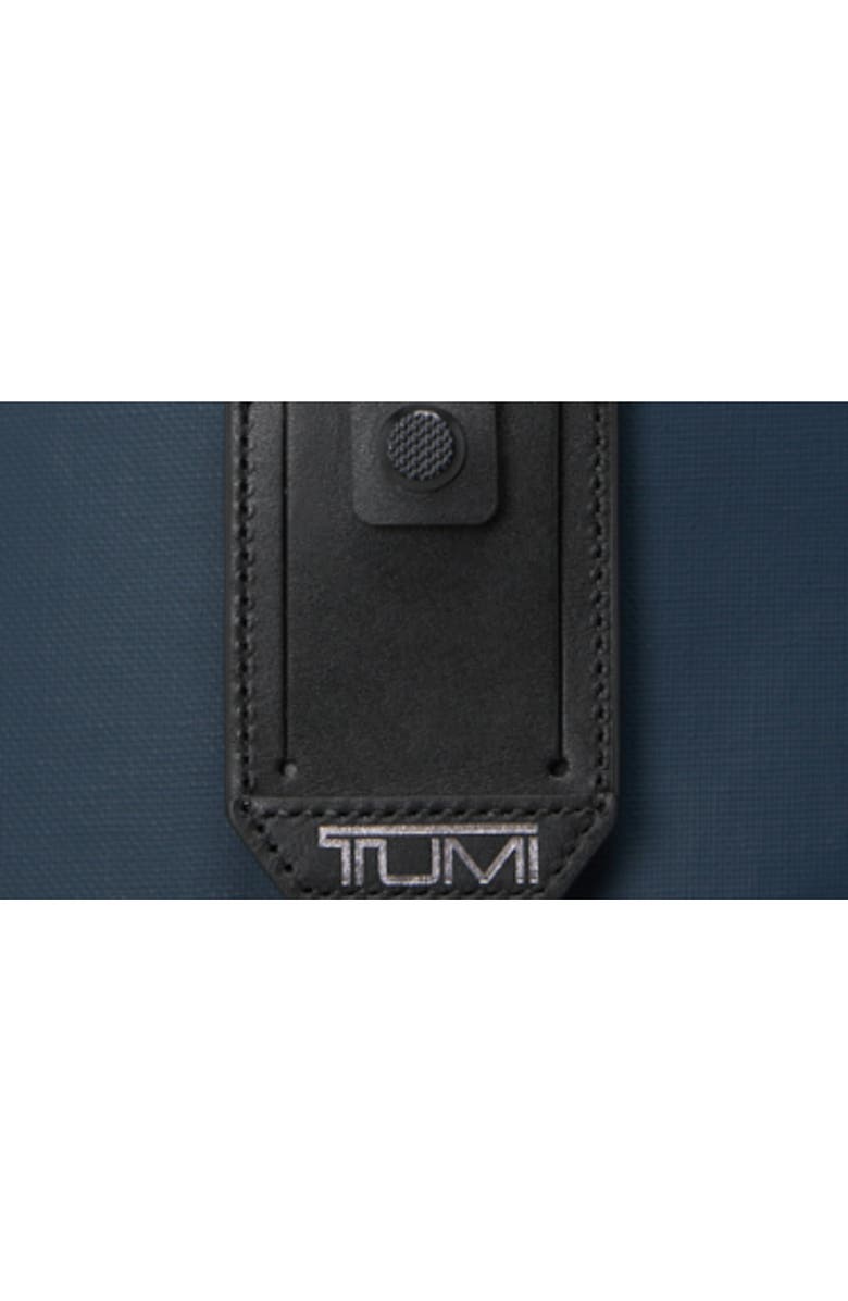 TUMI Academy Coated Canvas Briefcase, Alternate, color, Navy Coated Canvas