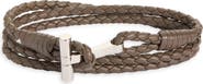 TOM FORD Men's Scoubidou Braided Leather Bracelet