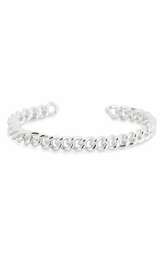 Demi Fine Chain Link Cuff Bracelet