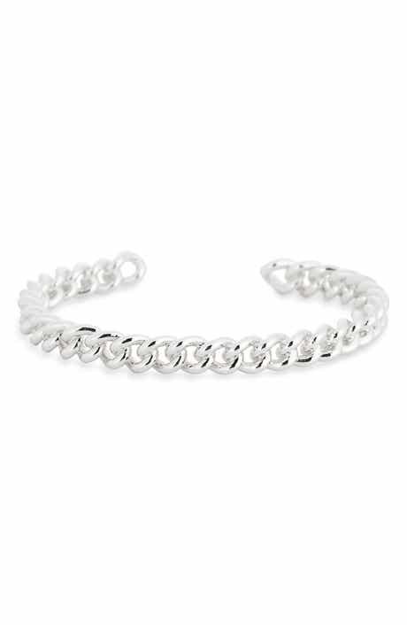 NORDSTROM RACK Demi Fine Chain Link Cuff Bracelet