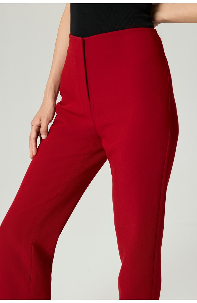 Nocturne Tailored Bootcut Trousers, Alternate, color, Red