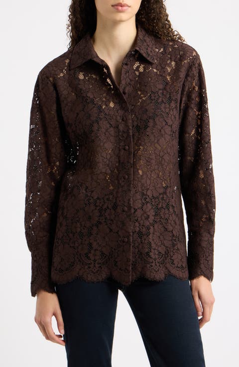The Lace Standard Button-Up Shirt
