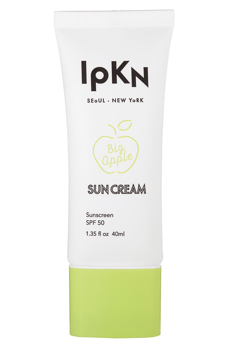 Big Apple Sun Cream SPF 50, Main, color, GREEN