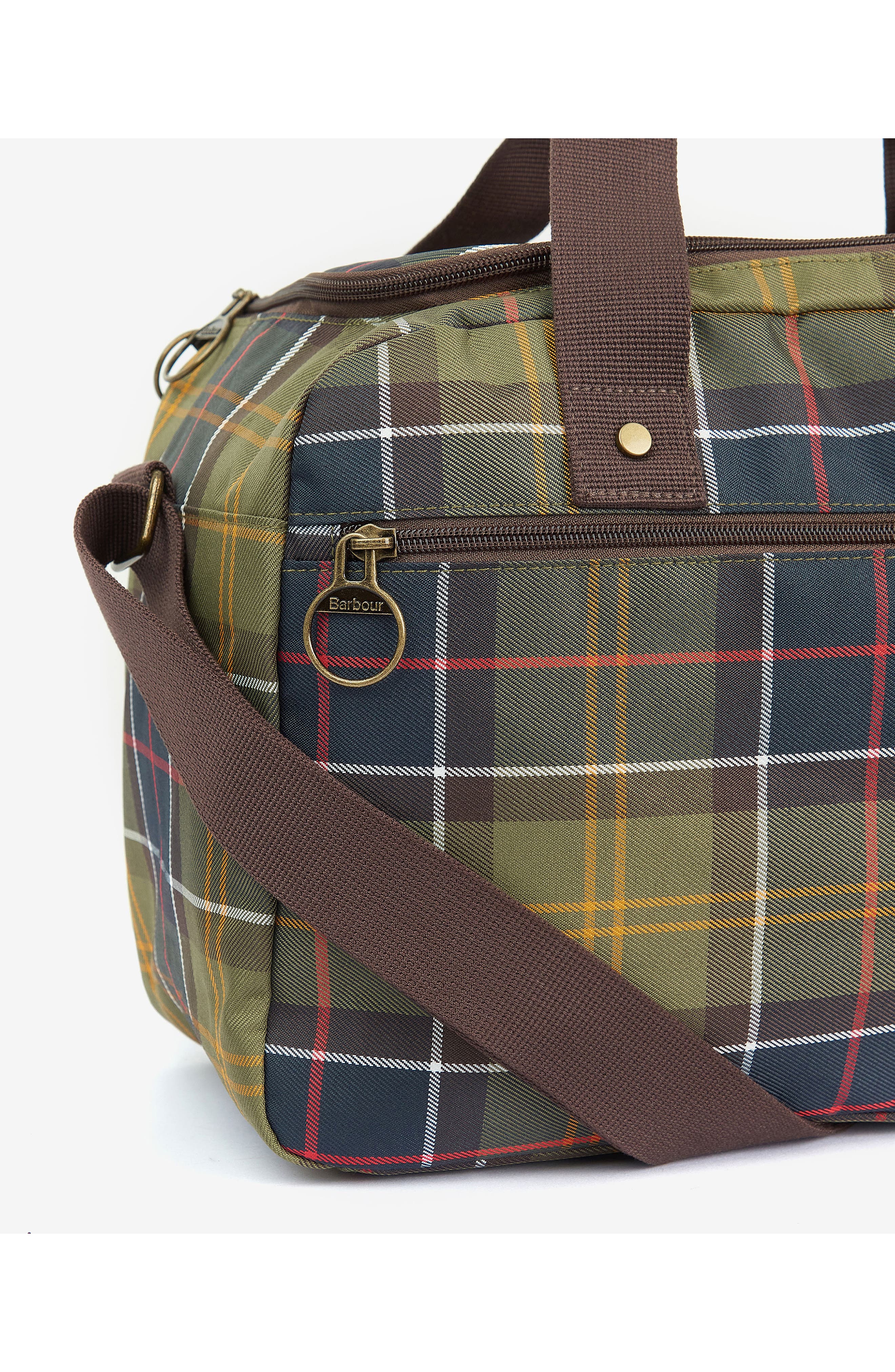 Barbour Torridon Tartan Flight Holdall Duffle Bag, Alternate, color, 