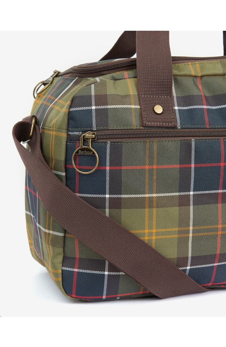 Barbour Torridon Tartan Flight Holdall Duffle Bag, Alternate, color,