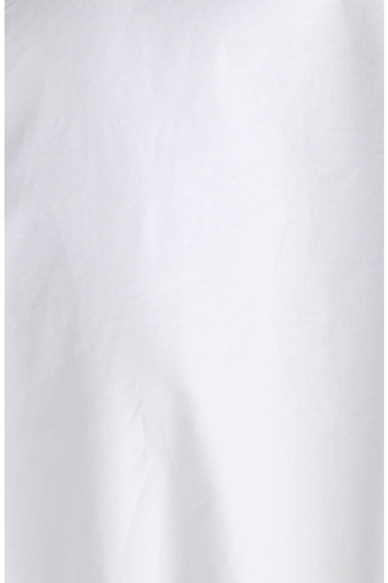 Hourglass Cotton Poplin Shirt, Alternate, color, WHITE