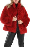 GORSKI Genuine Shearling Chevron Jacket, Horizontal Bottom and Reversible