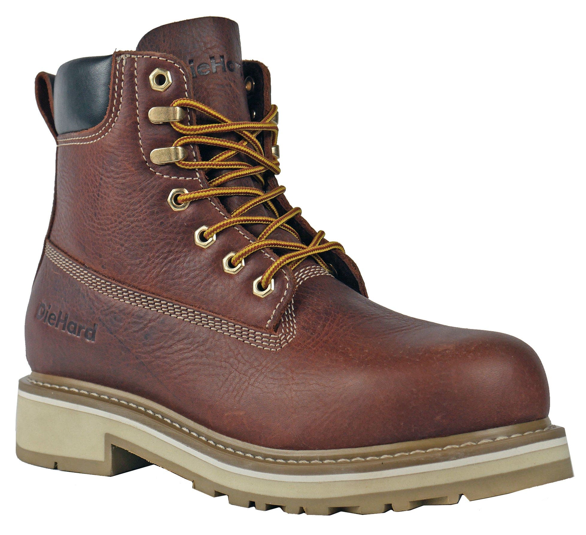 DieHard Crusader Composite Toe Waterproof Work Boot, Main, color, Burgundy