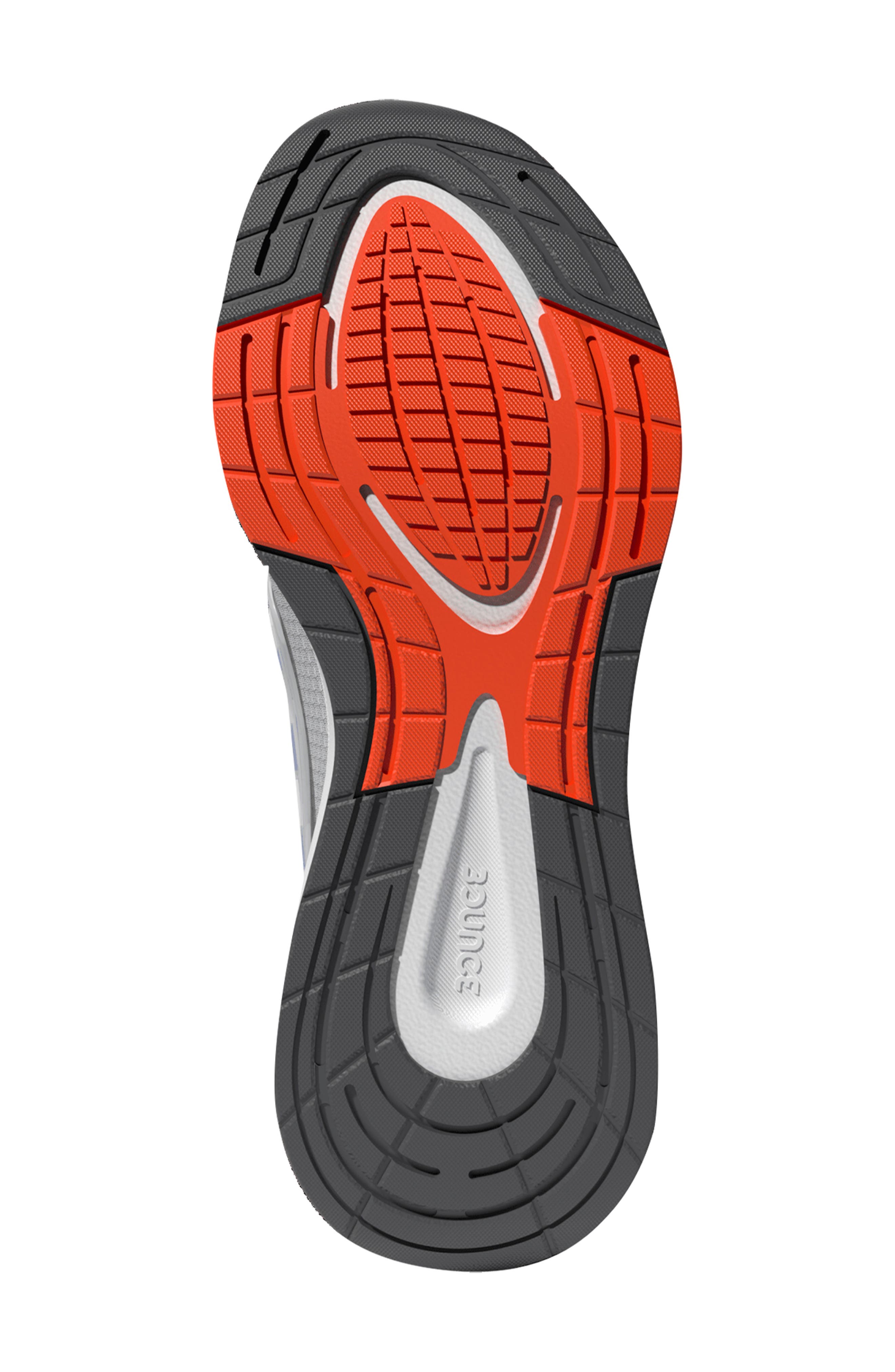 EQ21 Running Shoe, Alternate, color, HALO SILVER/ BLUE/ ORANGE